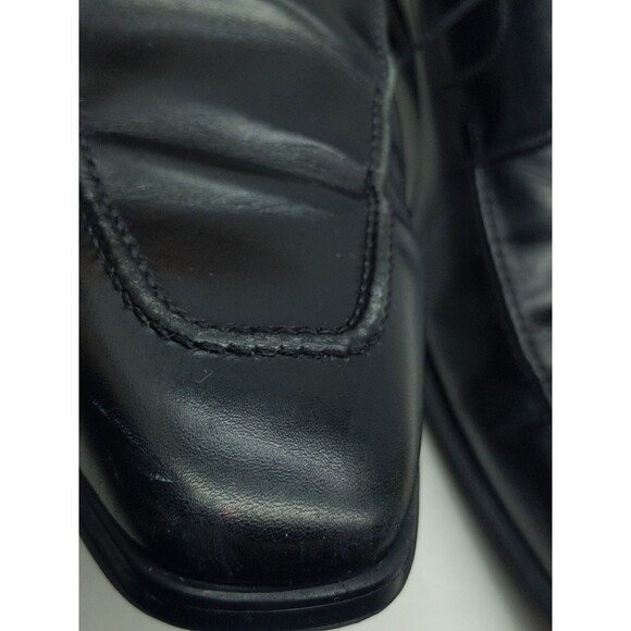 Magnanni for Neiman Marcus 9971 Black Leather Derby Lace Up Shoes Men Size 12 - Picture 12 of 16